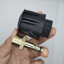 Adaptador de manguera de lavadora a presión, conector rápido de tubería a presión, accesorio convertidor para lavadora a presión Karcher, piezas de repuesto y accesorios