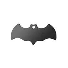 Customized Pet ID Tag, Halloween Bat Shaped Dog/Cat Tag, Stainless Steel, Can Engrave Name, Birthday, Phone, Address, Anti-Lost Pet Memorial Pendant Accessory