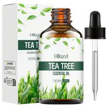 Hllozzi Tea Tree Essential Oil Facial Body Skin Care Essential Oil Moisturizing Nourishing Massage Essential Oil. Long-Lasting Fragrance, Deeply Nourishing, Suitable For Body Massage, Spa, Aromatherapy Diffuser, Hair And Skin Care; Gentle For All Skin Types, Long-Lasting Freshness.