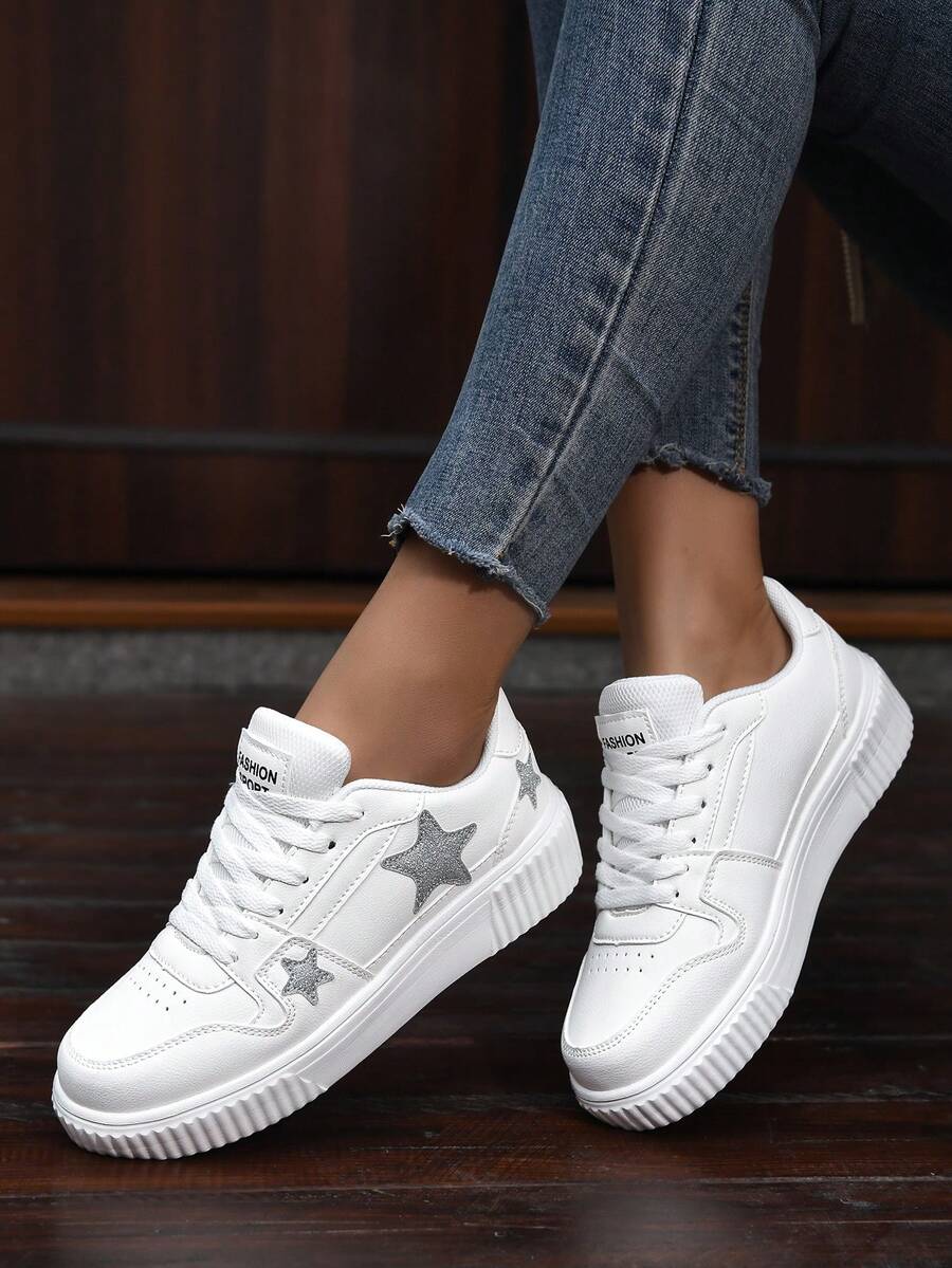 男女款系带休闲运动鞋，低帮软底硫化防滑耐磨运动鞋，尺码 36-45