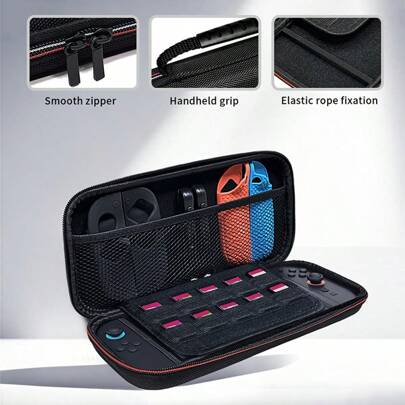 2025 Neue tragbare Hartschalen-Reisehülle, schützende Aufbewahrungstasche kompatibel mit Switch 2 Konsole