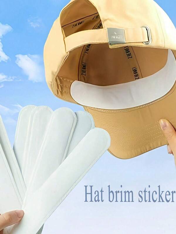 10/40pcs Hat Sweat Sticker, Hat Cap Absorbent Sweat Pad, Sweat Liner Shirt Collar Pads, Hat Reducing Sweat Tape, Hat Liner Cap Protection, Collar Protector, Sweat-Absorbing Hat Stickers - Anti-Sweat, Anti-Dirty, Breathable, Disposable Pads For Comfortable Hat Wearing - Non-Woven Material For Easy Use