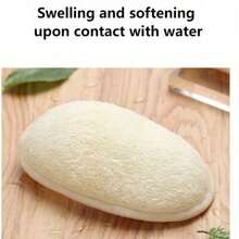 1件套三件套天然丝瓜络长款浴巾 - 温和去角质，深层清洁全身。复活节家居浴室装饰秋季装饰的最佳礼物之选 - 彩色 - 查看 7