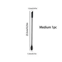 1/3pcs Mini Silicone Scraper, Double-Ended Silicone Wax Scraper Tools, Multi-Function Wax Sealing Stirring Rod, Heat-Resistant Silicone Scraper, Reusable Beauty Scraper, Micro Scraper, Thin Can Scraper, Food Scraper, Mini Scraper Set Makeup Tools, Wax Sealing Accessories, School Supplies