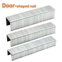 重型订书钉 8/10/12 毫米（0.31/0.39/0.47 英寸）- 1000 件/3000 件高品质 - 适用于重型订书机、木工、家具、DIY 项目 - 銀色 - 查看 2