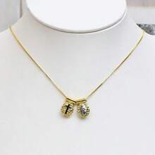 1pc New Arrival Cross Pendant Necklace 18k Gold Plated Religious Party Jewelry Gift