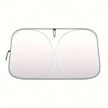 1pc Car Windshield Sunshade - Reflective Surface UV Blocking Heat Shield, Portable In-Car Sun Visor Protector, Fit For All Vehicle Models