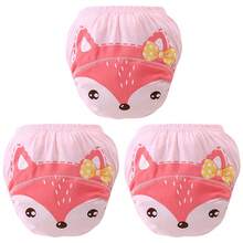 4pcs Baby/Toddler Reusable Potty Training Pants, Absorbent Underwear, Cloth Diapers, Suitable For Boys And Girls, Kids Training Pants, Potty Training Seat, Children's Underwear Gift - Multicolor - View 90