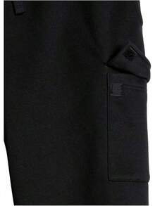 Essentials Men's Cargo Fleece Jogger Sweatpant - Black - View 5
