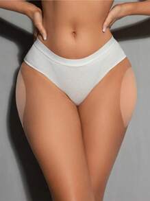 1 Pair Reusable & Washable Hip Enhancer Pads, Thickened Seamless Butt Lift Pads For Natural Appearance