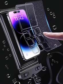 3 حافظات هاتف مقاومة للماء، مناسبة للسباحة والحمامات وأنشطة المياه، حقائب هواتف مقاومة للماء، لأنشطة السباحة والتعويم والأجازات والشواطئ والرياضة، ومستلزمات الدراسة