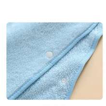 Mini Cartoon Design Cute Wearable Hooded Bath Towel Robe, Quick Dry Coral Fleece Bathrobe With Hood, Soft And Absorbent - Multicolor - View 7