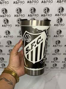 Personalized Thermal Cup With Laser Engraving 360° Various Arts - SAINTS 02 - View 2