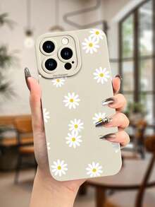 1 قطعة غطاء هاتف واقي مطبوع بزهرة الأقحوان مضاد للسقوط متوافق مع أجهزة 11/12/13/14/6/6s/6Plus/7/8/SE/7Plus/8Plus/X/Xs Max/XR/11 Pro/12 Pro/13 Pro/14 Pro/12 Mini/13 Mini/11 Pro Max/12 Pro Max/13 Pro Max/14 Pro Max/14 Plus، جنسي