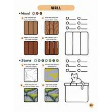 1pc Easy Coloring Book For Relaxation, Includes Various Shapes And Color Patterns, Made Of Thick Paper And Ink, Suitable For Different Drawing Materials, Rich Patterns And Clear Lines, Suitable For Stationery, School Supplies, Great Gift For Girls, Valentine's Day, New Year - DRAW EASY - View 7