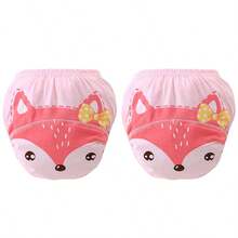 4pcs Baby/Toddler Reusable Potty Training Pants, Absorbent Underwear, Cloth Diapers, Suitable For Boys And Girls, Kids Training Pants, Potty Training Seat, Children's Underwear Gift - Multicolor - View 52