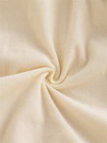 2pcs/Set Baby Girl Furry Hooded Zipper Cardigan And Heart-Shape Pouch Bag Thermal Lined Winter - Pink - View 6