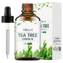 Hllozzi Tea Tree Essential Oil Facial Body Skin Care Essential Oil Moisturizing Nourishing Massage Essential Oil. Long-Lasting Fragrance, Deeply Nourishing, Suitable For Body Massage, Spa, Aromatherapy Diffuser, Hair And Skin Care; Gentle For All Skin Types, Long-Lasting Freshness.