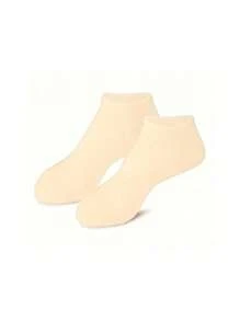 1 Pair Silicone Foot Spa Socks For Dry Cracked Feet, Silicone Moisturizing Socks For Women, Foot Care Silicone Socks, Spa Gel Socks Foot Care After PedicureHydrating Gel Moisturizer For Dry, Cracked Feet - Relaxing Massage, Softenin, Foot Care, Skin Care ﻿