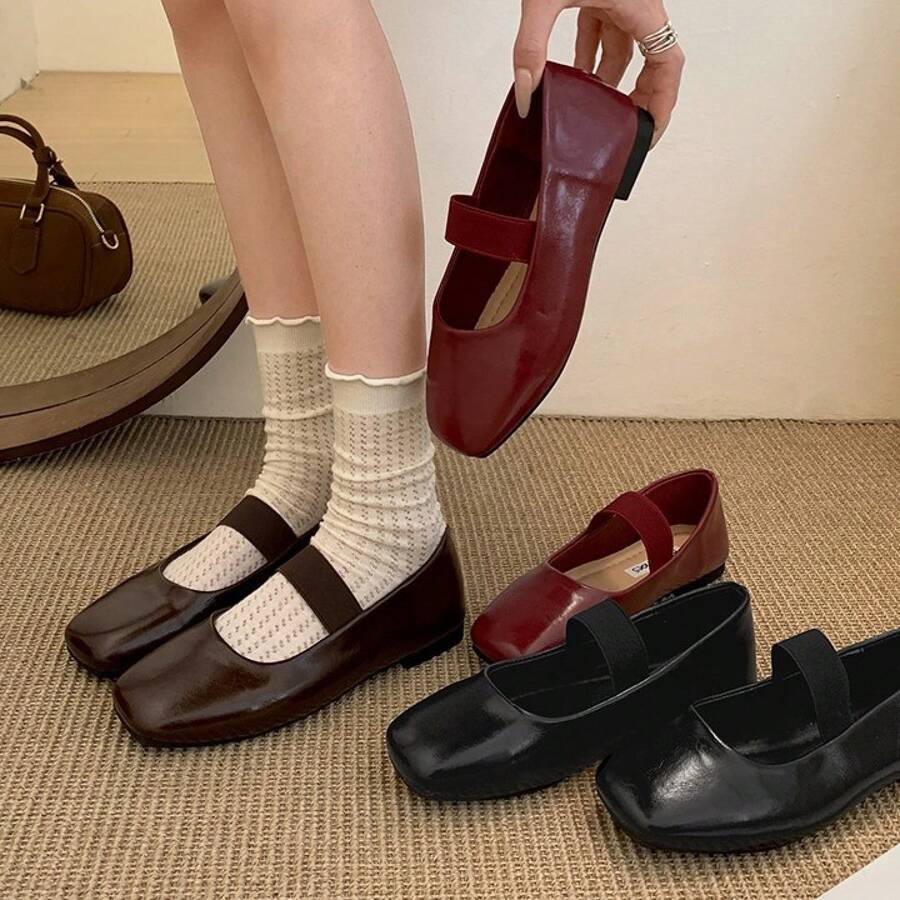 Women Loafers Shoes - 黑色 - 查看 1