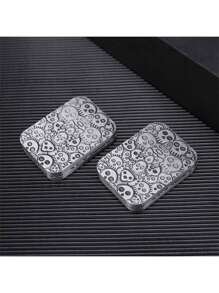 Juguetes antiestrés de metal - Juguetes antiestrés de metal de empuje de tarjeta de póquer, juguete EDC para hombres, moneda háptica, regalos de juguete de escritorio de oficina para novio y padre