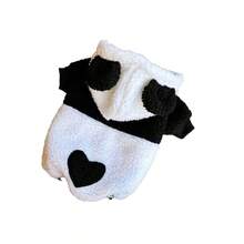 Süß Bär/Panda/Schaf Fleece Sweatshirt, warme Haustierkleidung für Katzen und Hunde, geeignet für Herbst/Winter