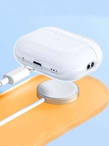 Transparent TPU Material Protective Case Compatible With Apple Pro 1/2 Bluetooth Earphones - Multicolor - View 3