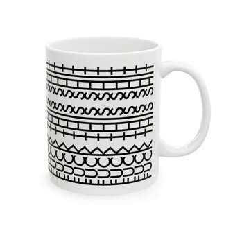 This Funny Mug, 11oz Ceramic Mug, Hidden Funny Message Coffee Mug, Father's Day Gift, You Keep Me Sane