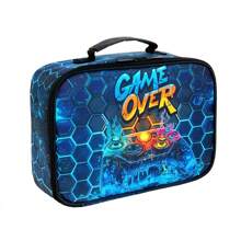 Reusable Insulated Lunch Bag With Stylish Galaxy, Dinosaur, Astronaut Graphic Patterns, Suitable For Adults, Women, Men, Portable Food Tote For Work, Picnic, Outdoor, Road Tripback To School School Stuff Bag For School Lunch Bag For Women Cooler Bag Picnic Accessories School Accessories