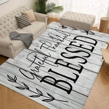 1/2 Pieces Stylish Monogrammed Kitchen Mat, Soft And Comfortable Mat, Non-Slip Kitchen Rug Set For Kitchen, Living Room, Bedroom, Kitchen Hallway, Laundry Room, Machine Washable Rug. Hot