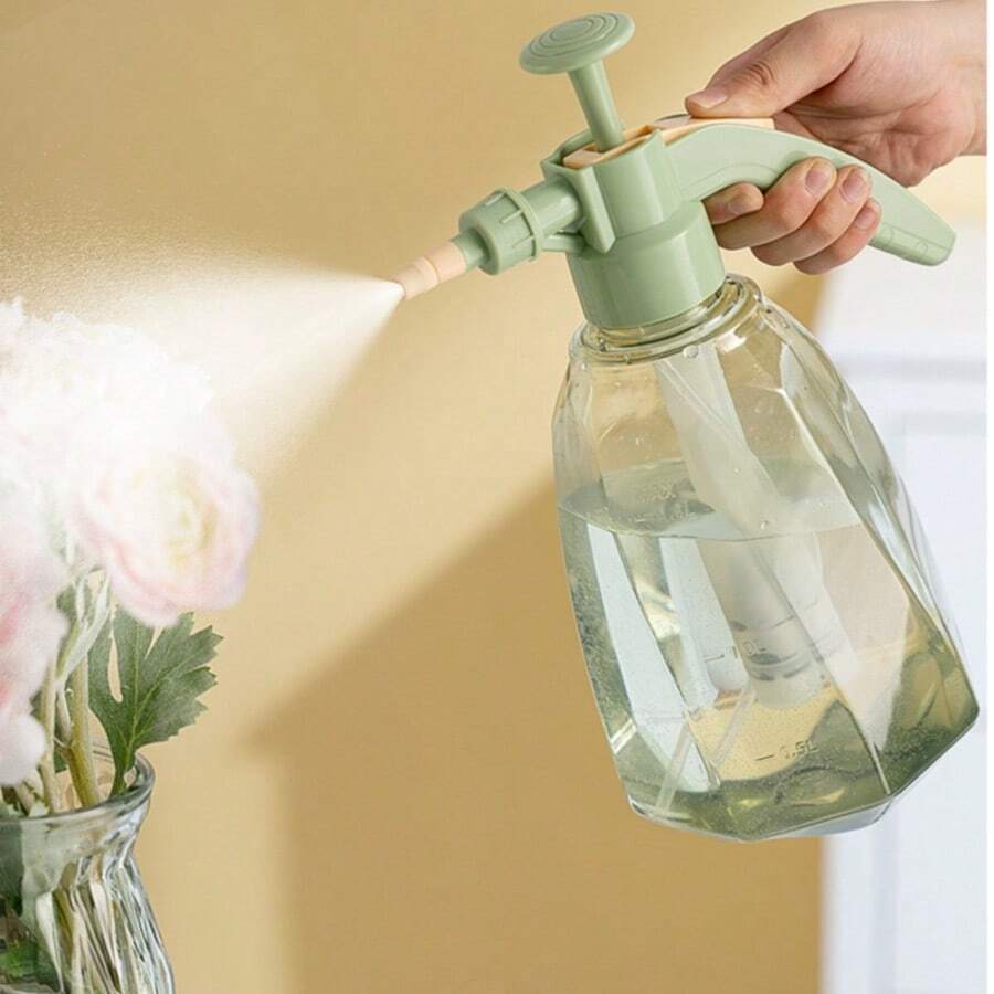 气压家用浇花壶高压园艺压力浇水壶消毒专用浇花壶喷雾器 - 綠色 - 查看 1