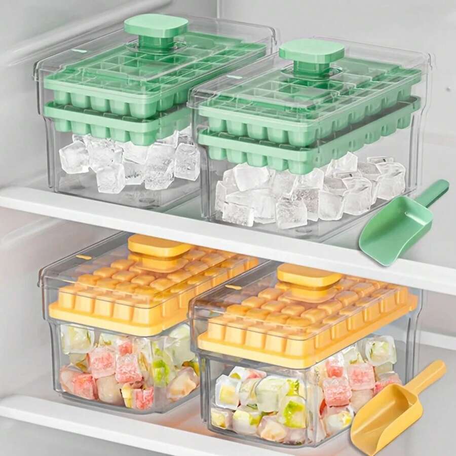 Ice Tray & Bin - Yellow - View 1