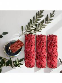 1/3 piezas - Vara de salvia blanca de 4 pulgadas - Vara de sahumerio de salvia con instrucciones y bendiciones - Vara de salvia para limpiar el hogar y otros sahumerios