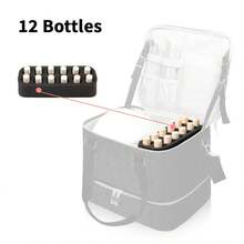 泡沫盒，多功能泡沫收纳盒——可容纳 10/12/30/40/42 个瓶子，美甲收纳盒和储物盒，指甲油瓶收纳工具，非常适合绘画和工艺品收纳。