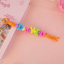 1 件定制颜色亚克力字母钥匙扣，精致独特的钥匙扣，时尚，个性化，首字母姓名标签，适合送给朋友的返校礼物，父亲节/母亲节礼物，生日礼物，个性化礼物，适合周年纪念礼物 - 彩色 - 查看 15