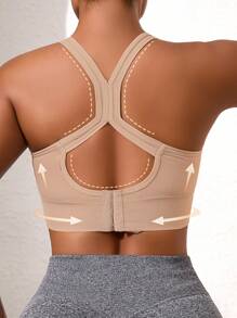 Juego de 3 sostenes deportivos de mujer en negro, azul y rosa con espalda con forma de cruz, cómodos para usar en casa y al aire libre, con sujeción, transpirables y cómodos, sostenes con push up sexy, ropa interior deportiva, top de yoga, sujetador sin aros, lencería para el gimnasio