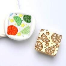 1 Pc, Cluster Flower Plant Series Sealing Wax Stamp Head, Suitable For Cards/Envelopes/Wedding Invitations/Gift Packaging/Suitable For Handmade DIY Production And Gift Sealing, School Supplies, Back To School
