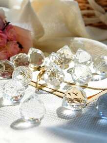 12pcs Crystal Sun Catcher Pendants, Home Decoration Crystal Pendant Window Decoration Hanging Ornaments,Home Decor ,Room Decor, Sun Catcher Indoor Window Catcher With Crystal Bead & Rainbow Prism Ball Pendant,Halloween Festival Supplies,Halloween Decorations,Christmas Decorations