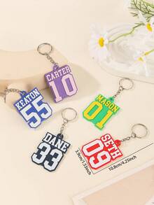 1-Pack Custom 3D-Printed Mini Football Keychain, Personalized Engraved Name & Number With Custom Colors, Sporty Soccer Ball Shape Key Ring Gift For Birthdays, Sports Events & Fan Appreciation,Dawg,Engraved, Colorful,Cute,Adorable,Funny,Kawaii,Y2K,Stylish,Unisex,Casual,Custom,Personalized,Unique,Customized,Ideal Gifts For Him,Ideal Gifts For Her,Her,Boyfriend,Girlfriend,Family,Friends, Colorful,Cute,Adorable,Funny,Kawaii,Y2K,Stylish,Unisex,Casual,Custom,Personalized,Unique,Customized,Ideal Gifts For Him,Ideal Gifts For Her,Her,Boyfriend,Girlfriend,Family,Friends,Apparel Accessories,Halloween Edit,Freshman, Sophomore, Underclassmen,Birthday Gift - A - View 7