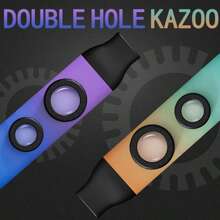 Dual-Hole Ocarina - Portable Dual-Hole Ocarina | Gradient Color Design | Quality Sound | Compact & Lightweight