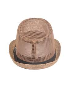 1pc Men Mesh Baseball Cap, Breathable Sun Hat For Summer Casual Wear - Top Hat - View 2