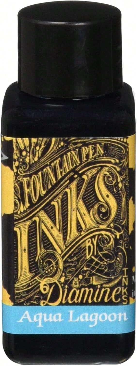 Bottle Ink, Aqua Lagoon 294, 1.0 Fl Oz (30 Ml) - 淺灰紫 - 查看 1
