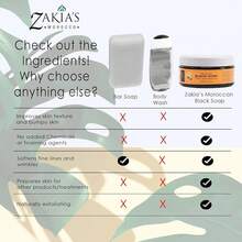Zakia's Morocco Black Soap (Beldi) With Lavender Scent -% Natural, Body Scrub, & Natural, Purifying, Cleansing, Exfoliating Hammam Ritual- 8.0 Oz / 226gr - 薰衣草 - 查看 4