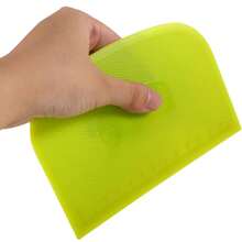 1 件塑料刮刀面团切割器面粉刮刀面包面团切割刀烘焙工具，大号 - 彩色 - 查看 8