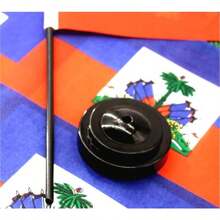 TLL  12 Pack Haiti Desk Flags Set Haitian Small Mini Table Office Miniature Desktop Flag Home Office DecorationTLL