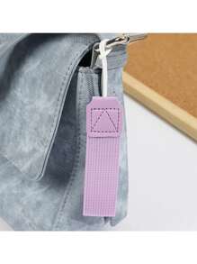 1pc Personalized Nylon Letter Keychain, Custom Name Key Ring, Gift For Valentine's Day, Graduation, Birthday, Anniversary, Father's Day, Mother's Day, Best Friend, Him/Her, Customized Wristlet Key Chain