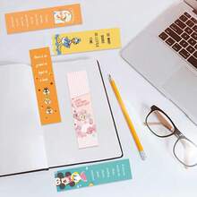 30pcs Cartoon Characters Paper Bookmarks - Perfect For Students & Book Lovers, Durable Daily Office Supplies | Back-To-School