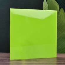 6 PCS Apple Green Cast Acrylic Sheet 1/8 Thick 8 X 8 Inch, Opaque Acrylic Sheets For Laser Engraving And Cutting Signs, Light Box, UV Printting, DIY Projects. - 綠色 - 查看 8