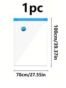 10 Stück klare Vakuum-Kompressions-Aufbewahrungsbeutel - Vakuum-Kleidungs-Reise-Aufbewahrungsbeutel, leichte Reise-Staubschutzbeutel, Kleiderschrank-Aufbewahrungsbeutel, Gepäck-Aufbewahrungsbeutel. Hochwertige Vakuum-Aufbewahrungsbeutel mit Pumpe für Reiseutensilien, Kleidung, Bettwäsche, Decken. Tragbare Vakuum-Kompressionsbeutel, ohne Strom erforderlich. Wohndekoration, Schlafzimmerdekoration