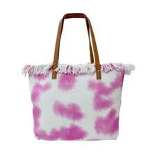 Women Tote Bags - 漸層粉 - 查看 1